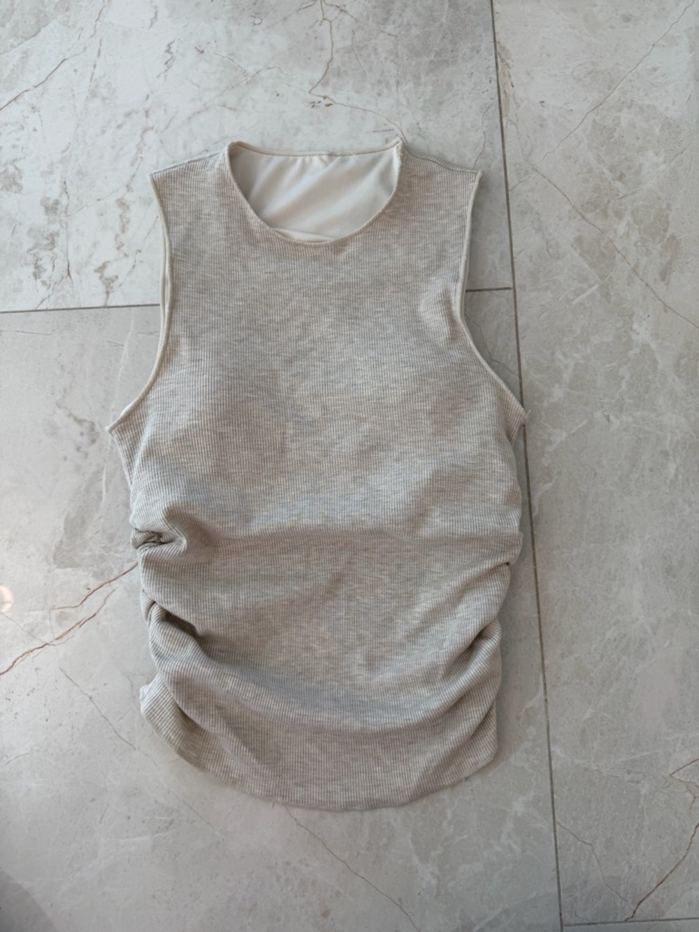 Alo yoga Ribbed En Pointe Tank small